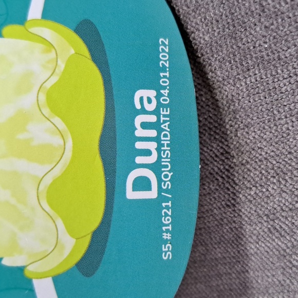 Squishmallows Duna Dumbo (Umbrella) Octopus Yellow Green 5" Plush Toy NWT - Picture 2 of 7